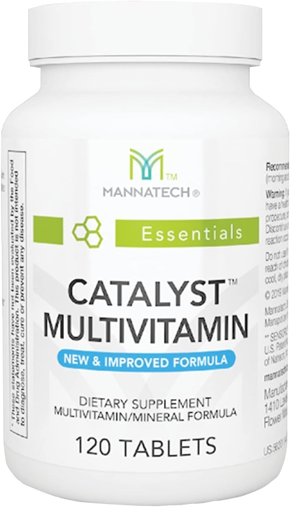 Mannatech Catalyst Multivitamín 120 tabliet, Maximalizovať multivitamín. Poskytuje antioxidanty vitamín A, vitamín C a vitamín E, teraz s Ashwagandha na podporu vás fyzicky a emocionálne