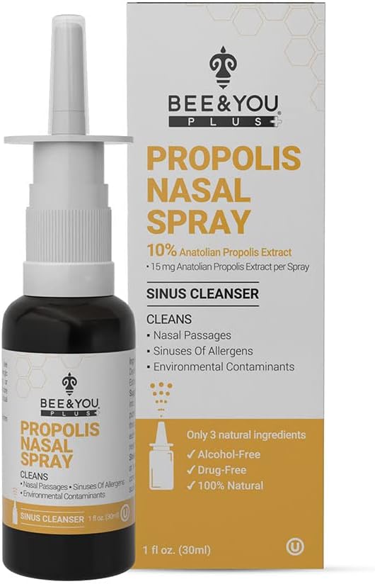 BEE a vy Plus Natural Propolis nosný sprej 1 Fl oz 