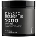 Dihydroberberberberberborine Supplement - Ultra vysoká potencie 1000mg Formula s GlucoVantage, 10:1 Ceylon škorica & 50:1 Milk Thitle - Third-Party Lab tested
