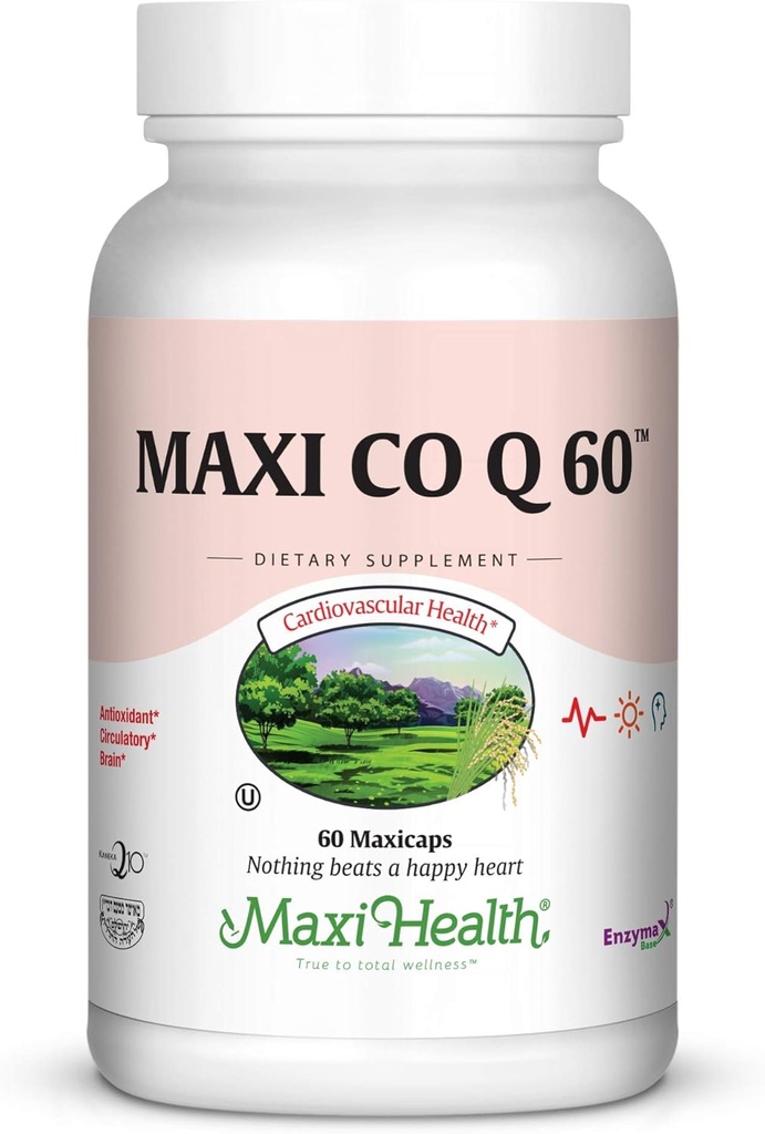 Maxi Health Co Q 60, 60 Mg, 60- Count