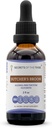 Tajomstvá mäsiarskeho extraktu bez obsahu alkoholu, mäsiarska bylina (Ruscus aculeatus) sušená Root Tincuture Supplement (2 FL OZ)