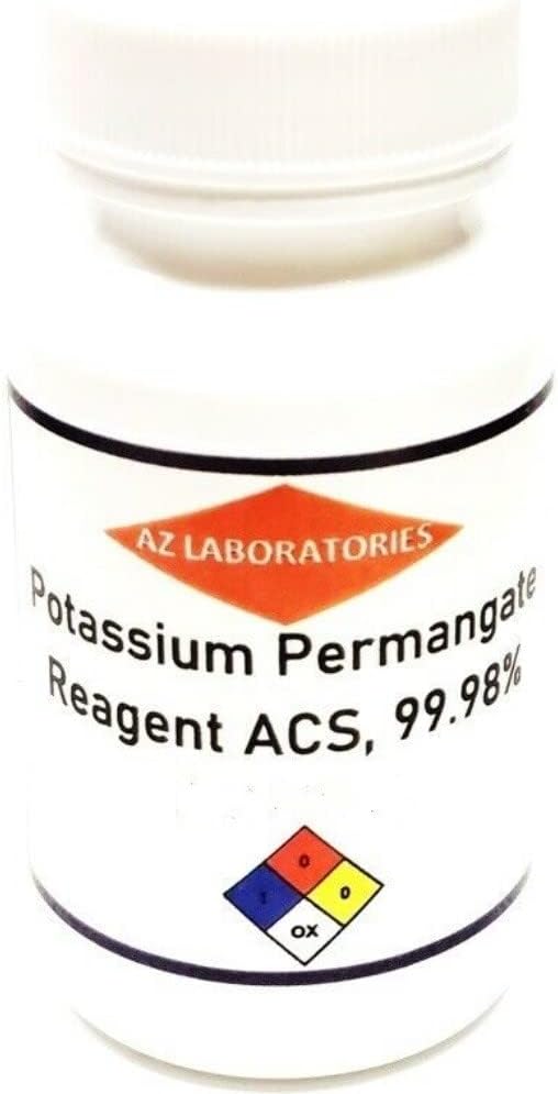 Permanganát draselný - voľne tečúci prášok / 16 OZ/Vysoká čistota/USA Made/Same Day Ship