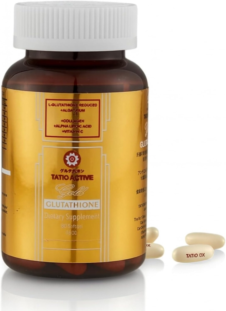 Made in Japan Advanced Gold Glutatión 1800mg s kolagénom, stem Cell, ALA & Vitamín C 