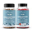 Eu Natural Conception for Her Capsules & Gummies Bundle 