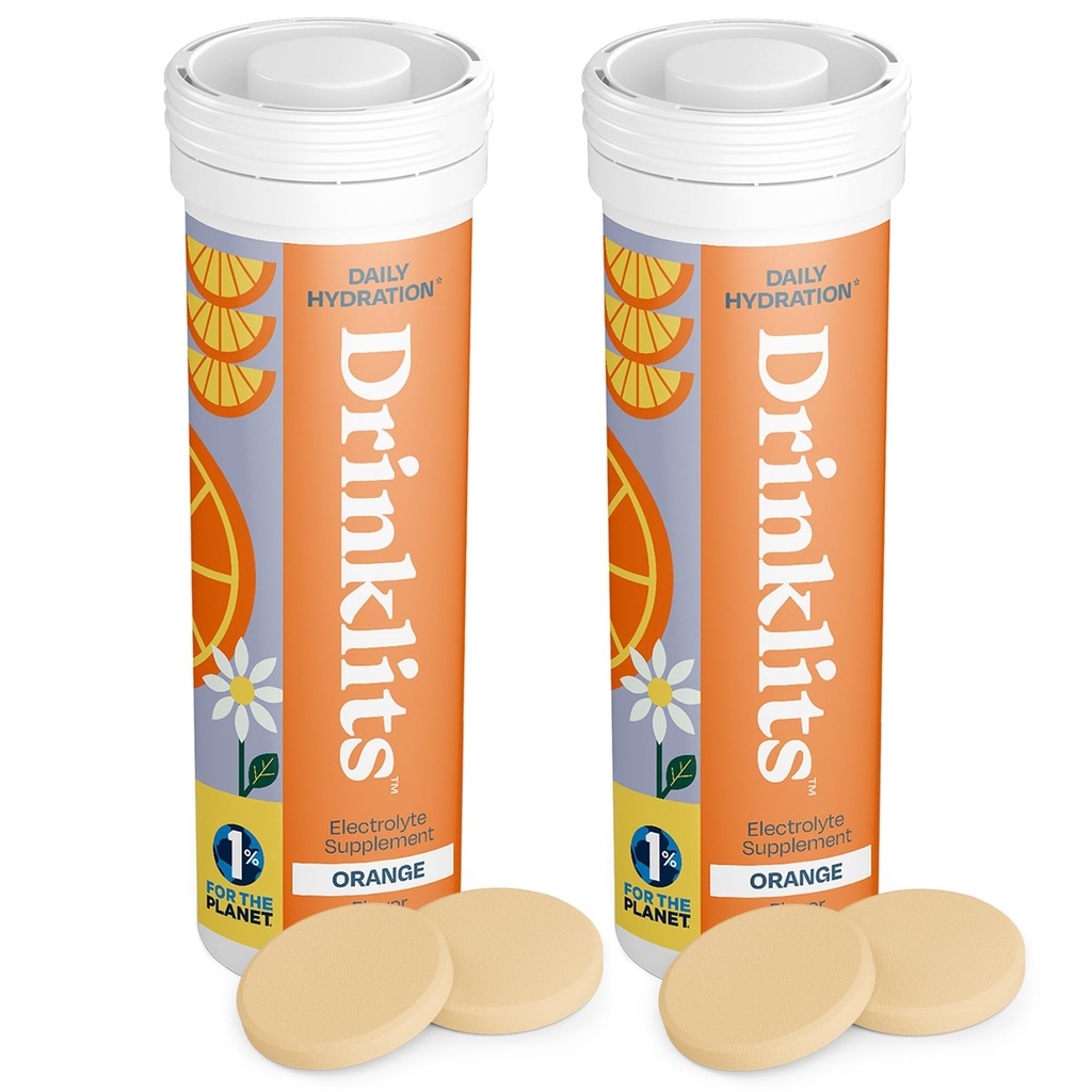 Pipety Orange Daily Hydration Tablety (2) Tube Bundle 