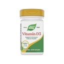 Spôsob prírody Vitamín D3, zdravie kostí a imunitné funkcie*, 2000 IU (50 μg na obsluhu), 120 Softgels (Backaging May Vary)