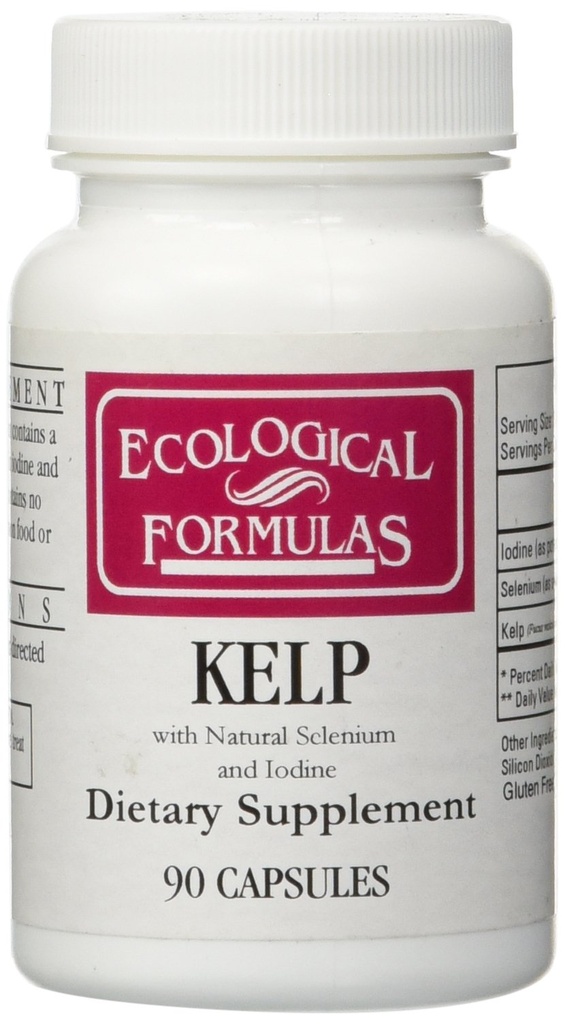 Kelp s prírodným selénium jód