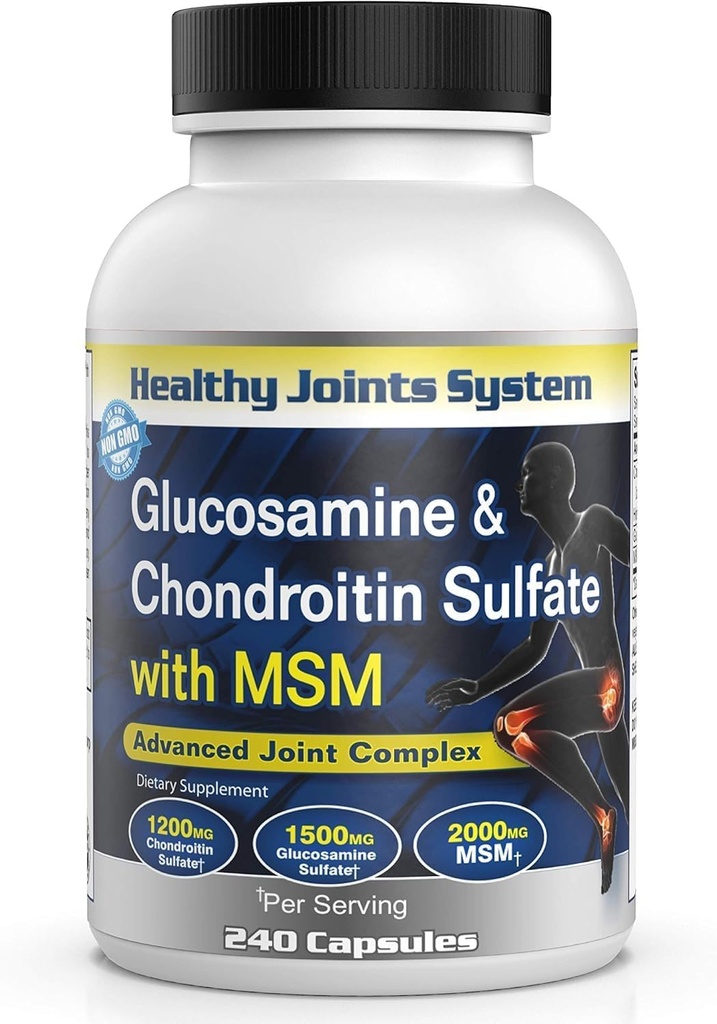 Advanced Mobility & Flexibility Support Formula with Glucosamine, Chondroitin & MSM 