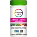 Rainbow Light Certified Women Multivitamín, Multivitamín Supplement, 120 Caps (Pack May Vary)