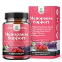Kompletné bylinné menopauza Supplement for Women - Female Hormone Balance Kapsule od Nočné potety Hot Flash & Mood Swings with Dong Quai, Chaste Berry & Black Cohosh Root - 60 gróf balenia
