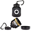 OnMyWhey - Protein Powder and Supplement Funnel Keychain, Portable to-Go Container for The Gym, Workouts, Fitness, and Travel - TSA Schválené, Combo 2-Pack w/ 1 Modern & 1 Classic