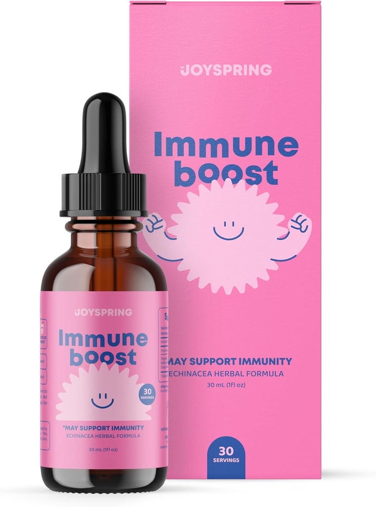 JoySpring Kids Immune Support Supplement, Kids Multivitamin Liquid Drops, Hormone Balance for Women