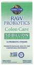 GARDEN OF LIFE Raw Colon Care Probiotiká 30 Počet, 30 CT