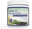 Wellgenix Immune Essentials - Multivitamínový prášok pre mužov, ženy a deti - Vegánsky doplnok s vitamínmi C, bazový zinok, Echinacea pre batoľatá, deti a dospelé - 7.57g (Raspberry Lemonade)
