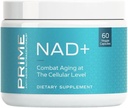 PRIME NAD+ Doplnok s nikotínamidom Riboside & Pterostilbene - Advanced Anti-Aging Formula, podporuje bunkové zdravie, kognitívne funkcie a výrobu energie, non-GMO, Gluten-free, 30 Servisov