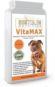 Bestia K9 Nutrition VitaMAX žuvateľný pes Multi-vitamín a stopové minerály. Premium Quality Doplnky pre psov. Vyrobené v Európe.