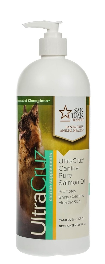 UltraCruz Canine Pure Salmon Oil Supplement for Psy, 32 oz,sc-395127