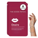 Dobré Patch Desire Sexuálne Wellness Patches, dostať sa do nálady, prírodné s vitamínom B6, Reishi, Black Maca, Plant Powered Wearable Wellness, Botanical a vitamín (8 celkom záplaty)