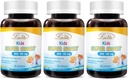 Lovita Kids Super Smart DHA, 150mg DHA a 30mg EPA Omega 3 mastné kyseliny, podporuje zdravie mozgu, prírodná citrónová príchuť, 30 žuvačky Softgels (Pack of 3)