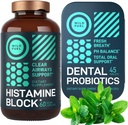 WILD PALIVO Zubné probiotiká Mäta a Histamín Blocker Alergická úľava a orálne zdravie Bundle