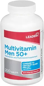 50+ multivitamínové tablety Leadera pre mužov nad 50