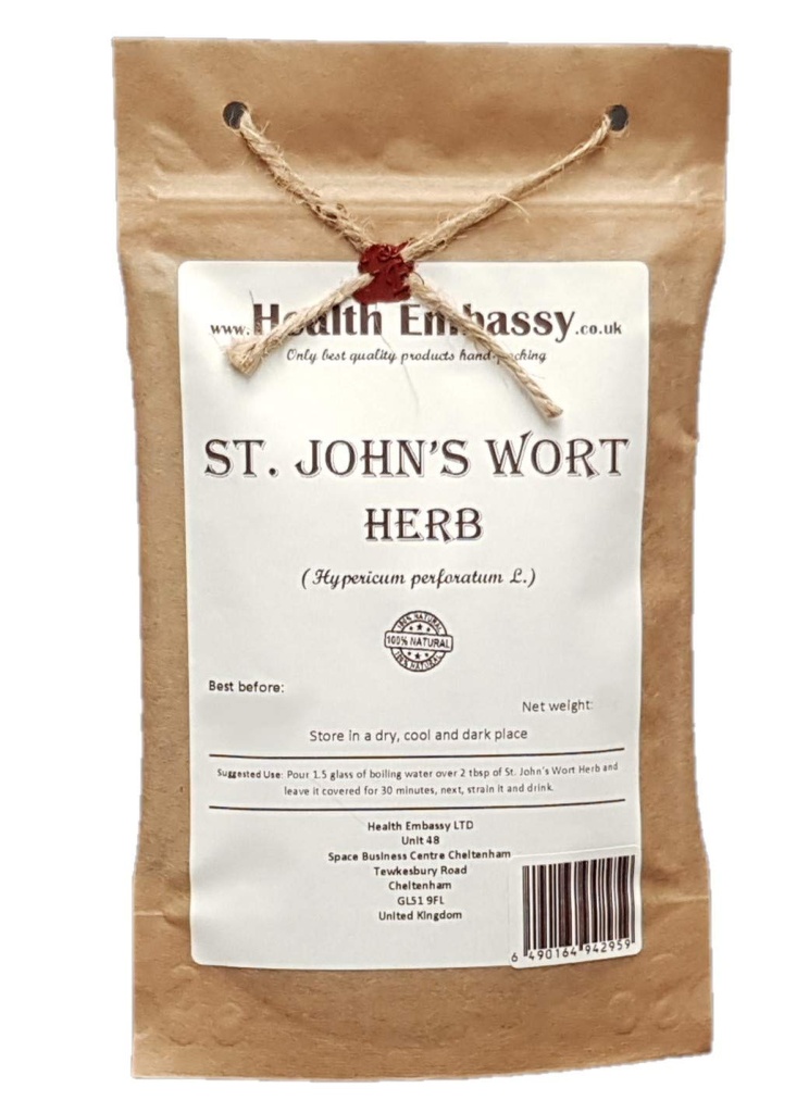 Zdravie Veľvyslanectvo St John's Wort Herb Tea 