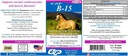 SU-PER B-15 vitamínové doplnky pre kone - Konský vitamín B-15 prášok na podporu výkonu - 12,5 libra, 6 mesiacov