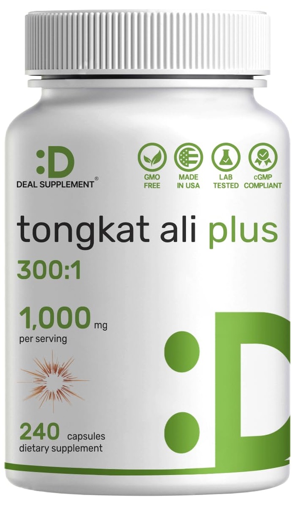 Tongkat Ali Extract 300:1 s Horny koza burina 1,100mg 