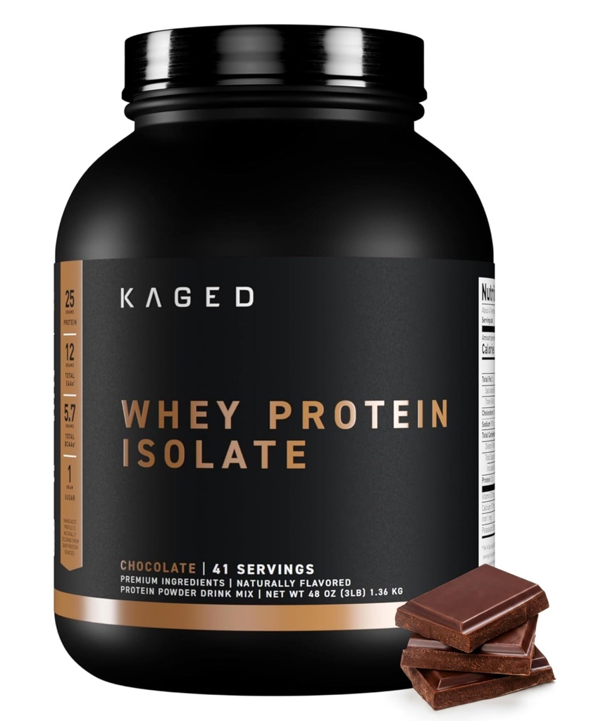 Kaged Wheey Protein Isolát prášok 