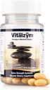 Proteolytic Systemic Enzymes Tekuté Gélové kapsuly so Serrapeptázou, Immune and Joint Support, Natural Ache Relief Plus Fertility Supplement (60 kapsúl)