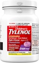 Tylenol Detská bolesť Plus horúčka, hrozno, 24 žuvacích tabliet (balenie 2)