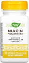 Niacín, vitamín B3, 100 mg, 100 kapsúl, cesta prírody