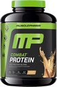 Muscle Pharm Combat Protein Powder, Horchata Flavor, Palivá Svaly pre produktívne cvičenie, 5 Protein Sources including Whey Protein Isolate & Egg Albumin, Gluten Free, 4 lb, 52 Servings