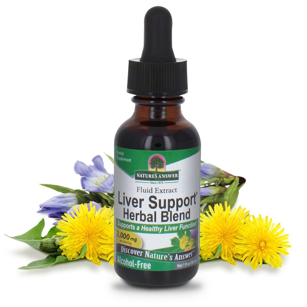 Nature's Answer Alkohol-free Liver Support, 1-Fluid Ounce