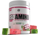 Man Sports ISO Amino - Watermelon Pure Isolated BCAA Powder 270 Grams - Vegetariánska Formula 2:1:1 Pomer - Prírodné zložky - Lean Muscle Building Fat Burning Supplement