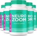 (5 balenie) Neuro zoom Supplement, Neuro zoom Organic Memory Supporting Formule, Neuro zoom znížiť negatívne účinky mozgu hmla, Neuro zoom používa na zvýšenie pamäte, NeuroZom Recenzia (300 Kapsule)