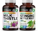 BIO KRAUTER Milk Thitle 250 Kapsule & Stinging Nettle 250 Kapsule