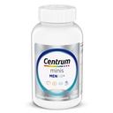 Centrum Minis Silver Multivitamín pre mužov 50 Plus, Multivitamín/Multimineral Supplement, Vitamín D3, B-vitamíny a zinok, non-GMO zložky, podporuje pamäť a kognitívne u starších dospelých - 280 Ct