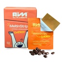 MeltinStripsTM energetické pásy s 40mg kofeínu, 20mg Ashwagandha & Vitamín B12 