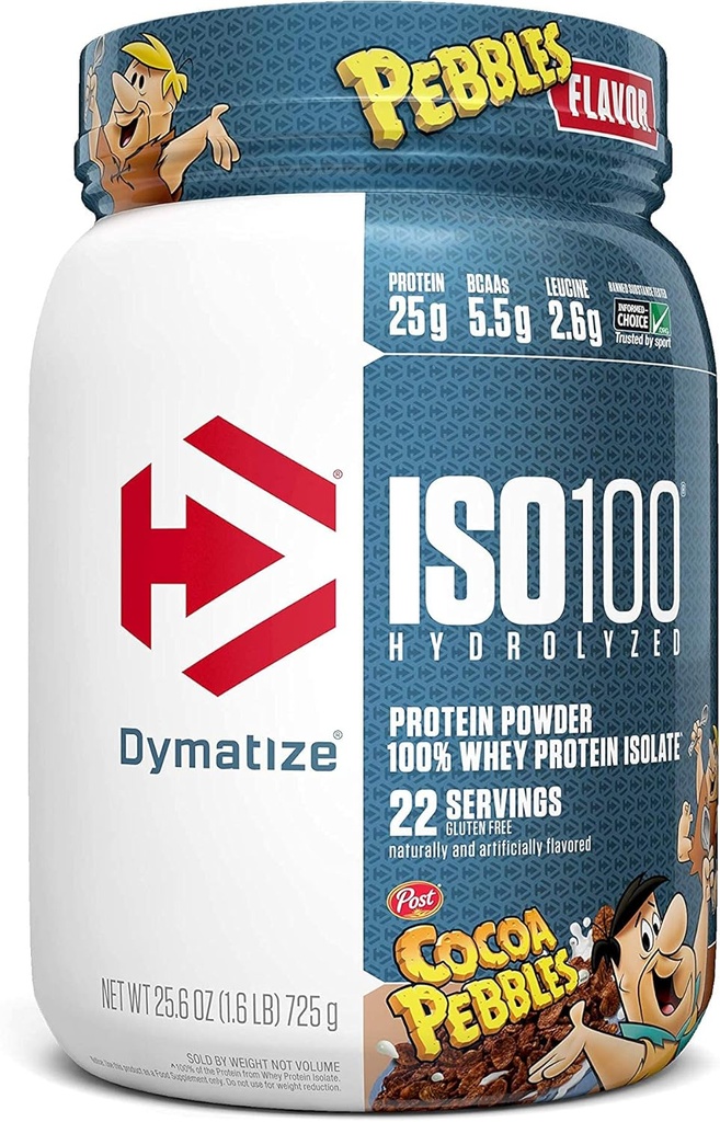 ISO 100 Hydrolyzované 100 Srvátkový proteín Izolované kakaové okruhliaky (1,4 Lbs / 20 Servings)