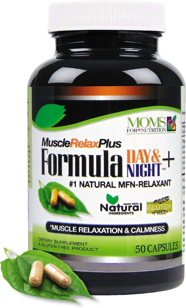 All Natural Muscle Relax Formula Plus - 50 Kapsule - Deň / Noc Prírodný Relaxant