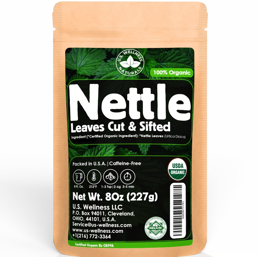 Nettle Tea - 8Oz (REAL WILD HARVEST) 
