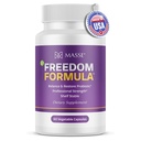 Candida Freedom Massey Medicinals Colon Cleanse Pills - Crafted Digestive for Vibrant Living - Gut Health Probiotic Complex - 60 Kapsule