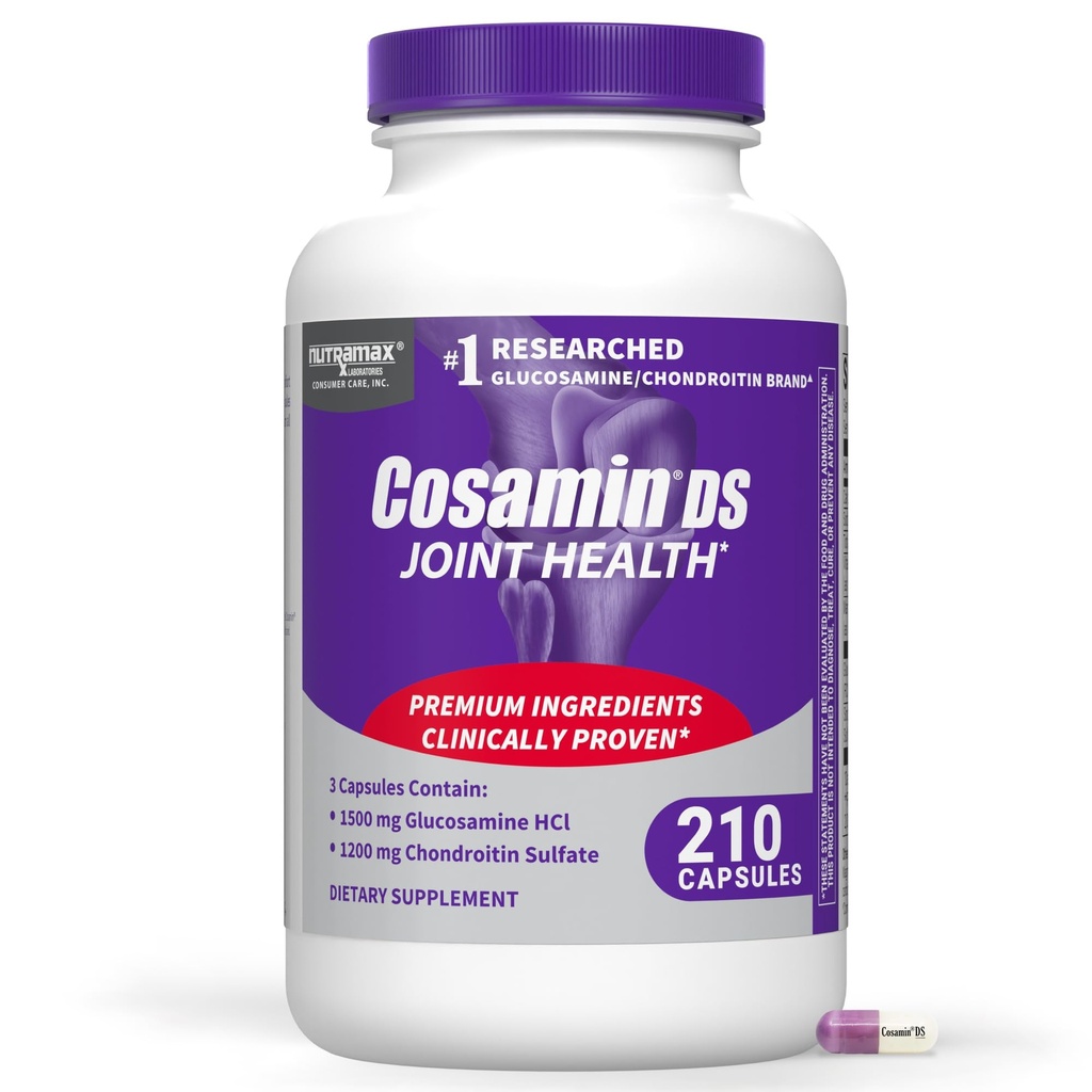 Nutramax Cosamin® DS Joint Health Supplement with Glucosamine & Chondroitin for Men
