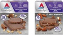 Atkins Endulge Treat Bars, Crunchalicious & Almond Craze Flavors, 1-2g Net Carbs, 1g Sugar, Good Fiber Source, Keto Friendly, 16 gróf