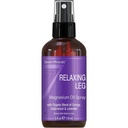 Sedem minerálov Relaxačné nohy Magnézium sprej, Výkonný zmes esenciálnych olejov (Orange, Cedarwood, & Lavender), ktorá upokojuje nohy prirodzene. 4 fl oz