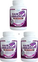 Vlasy Vibrance vlasy a nechty Vitamíny - lekár Formulované s 15000mcg biotín pre rast vlasov a 23 rast vlasov Vitamíny pre dlhšie lesklé celé zdravé vlasy kožné nechty a Lashes (3 balenie)