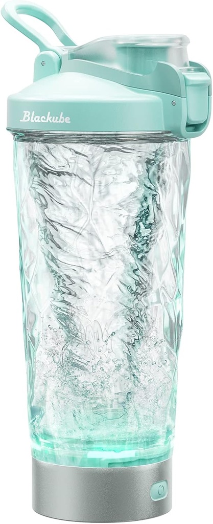 BLACKUBE Electric Protein Shaker Fľaše - 18 oz Dobíjateľný Vortex Mixer Cup 
