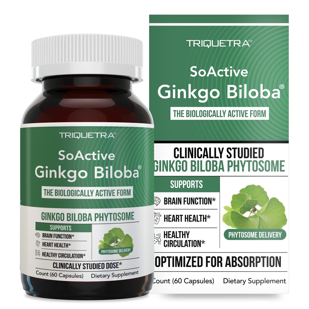 SoActive Ginkgo Biloba s GinkgoSelect® Fytozóm    