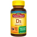 Prírodný vitamín D3 5000 IU (125 μg) Extra sila, vitamín D doplnok pre imunitnú podporu, 70 tabliet bez cukru, 70 denných zásob